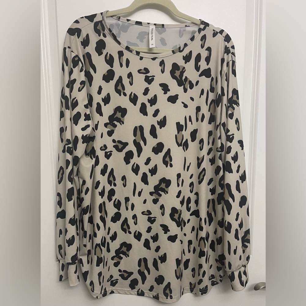 Leopard blouse